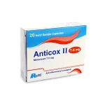 أنتيكوكس 2 ميلوكسيكام 7.5 مجم 20 كبسولة Anticox II 7.5 mg