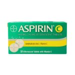 أسبرين سي 10 أقراص فوارة | Aspirin C 400/240 mg اسبرين سي 10 اقراص فوارة