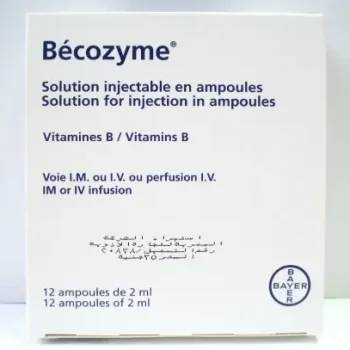 بيكوزيم 12 امبول 2 مل Becozyme Vitamin B Complex
