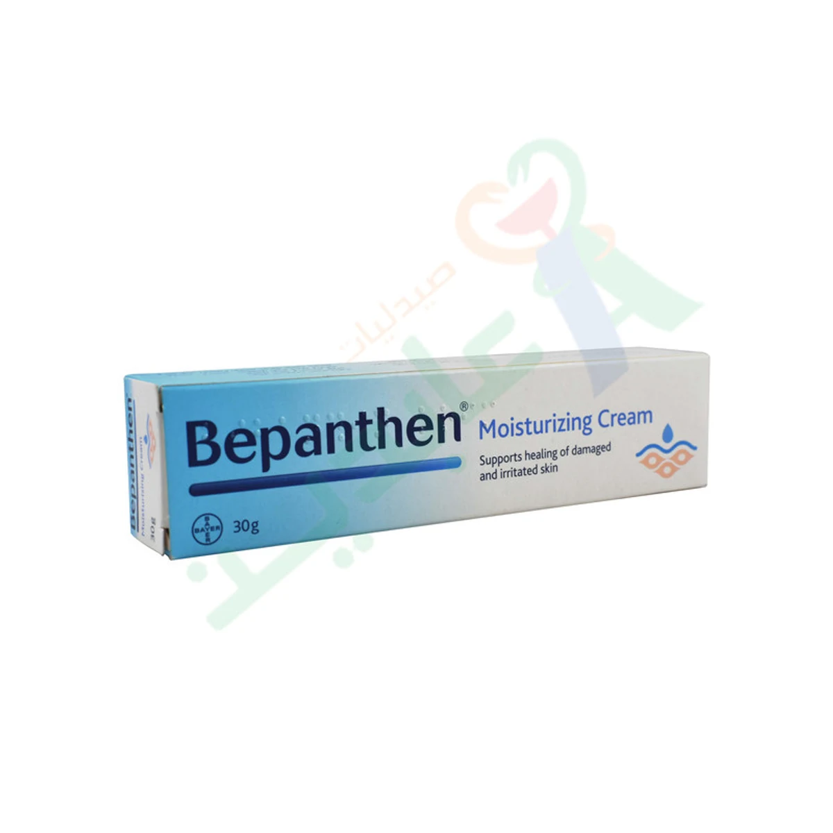 بيبانثين كريم 30 جم صورة عبوة بيبانثين كريم 30 جم Bepanthen Cream المرطب للبشرة