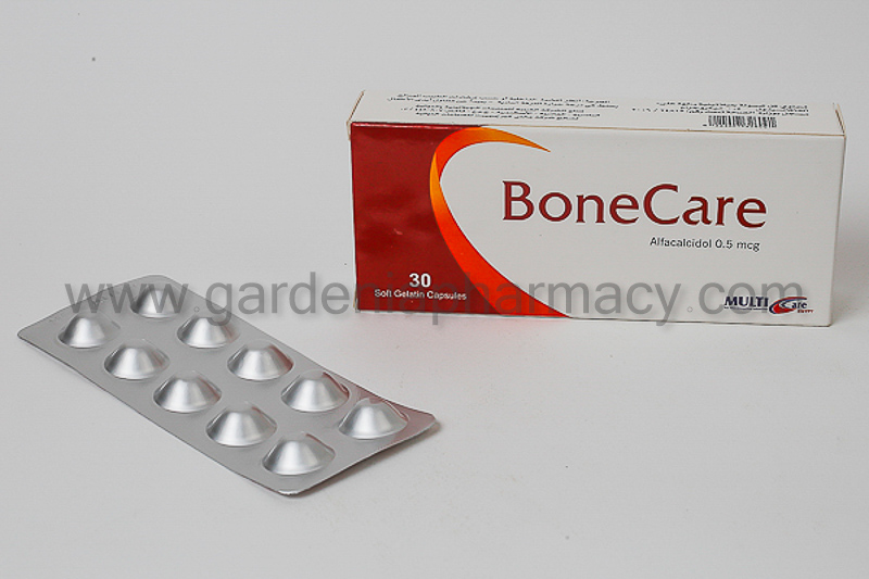 بون كير 0.5 ميكروجرام 30 كبسولة بون كير 0.5 ميكروجرام 30 كبسولة Bone Care Alfacalcidol