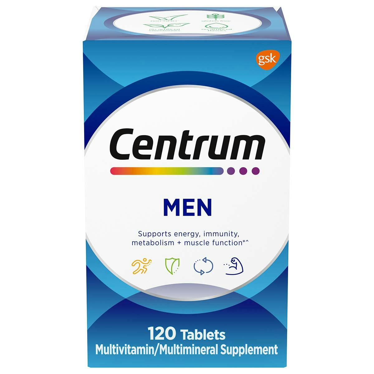 سينترم رجالي 120 قرص سينترم رجالي 120 قرص Centrum Men Multivitamin 120 Tablets