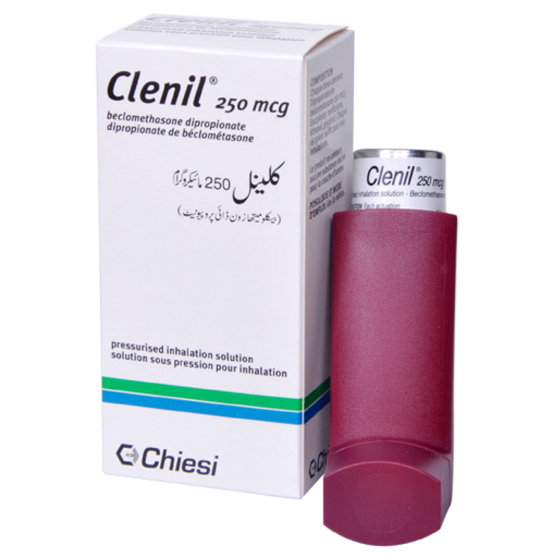 كلينيل فورت 250 ميكروجرام 200 جرعة | Clenil Forte السعر في مصر 2026 كلينيل فورت 250 ميكروجرام 200 جرعة Clenil Forte السعر في مصر