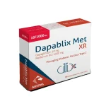 دابابليكس ميت XR داباجليفلوزين 10 مجم ميتفورمين 1000 مجم ممتد المفعول 30 قرص | Dapablix Met XR علبة دابابليكس ميت إكس آر داباجليفلوزين 10 مجم وميتفورمين 1000 مجم 30 قرص ممتد المفعول