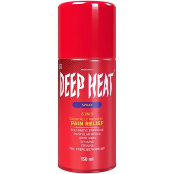 ديب هيت بخاخ 150 مل Deep Heat Pain Relief Spray السعر في مصر