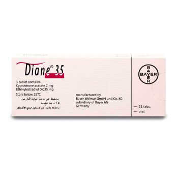 ديان 35 عدد 21 قرص Diane 35 Cyproterone Ethinylestradiol السعر في مصر