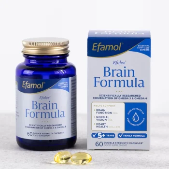 ايفاليكس برين فورميولا 60 كبسولة Efalex Omega 3 6 DHA EPA GLA