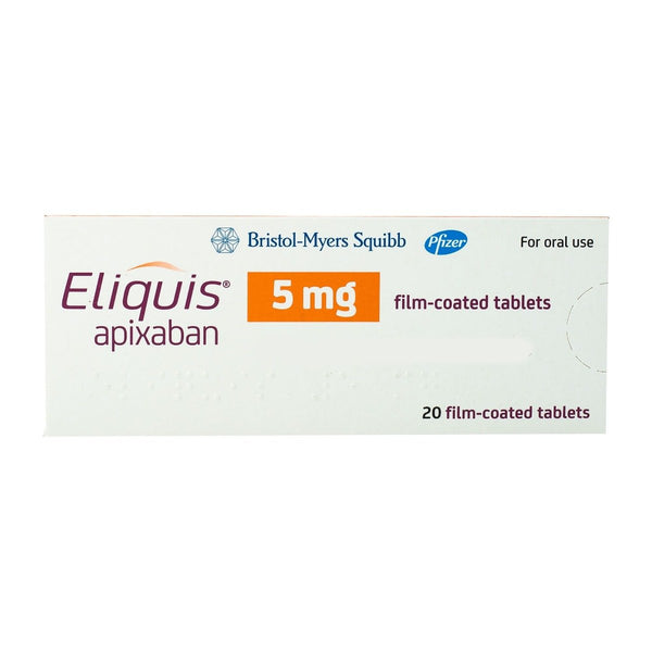 اليكويس 5 مجم 20 قرص Eliquis سعر اليكويس 5 مجم في مصر 2026 عبوة 20 قرص Eliquis 5 mg