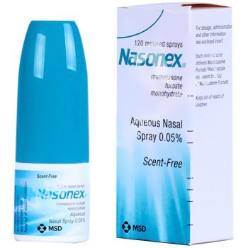نازونكس 0.05% بخاخ أنف 120 بخة Nasonex Mometasone