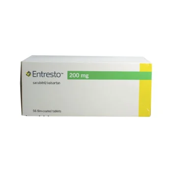 صورة عبوة إنتريستو 200 مجم 56 قرص Entresto 200 mg لعلاج قصور القلب