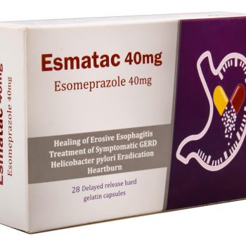 ازماتاك 40 مجم 28 كبسولة Esmatac Esomeprazole