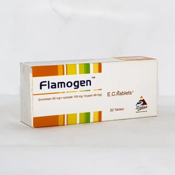 فلاموجين 30 قرص Flamogen Bromelain Rutoside Trypsin السعر في مصر