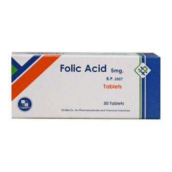 حمض الفوليك 5 مجم 50 قرص Folic Acid