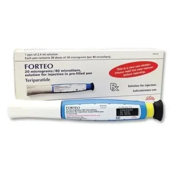 علبة قلم فورتيو تيريباراتيد 20 ميكروجرام 28 جرعة من ليلي