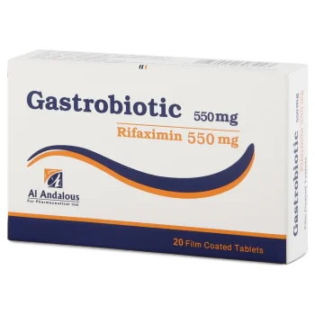 عبوة جاستروبيوتك 550 مجم 30 قرص – Gastrobiotic Rifaximin 550 mg