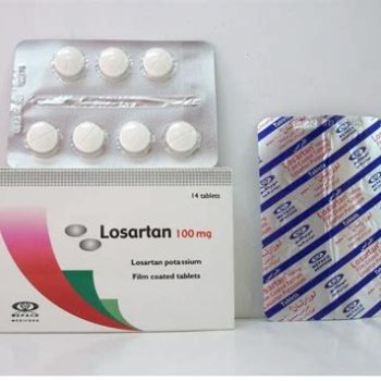 لوزارتان 100 مجم 14 قرص Losartan