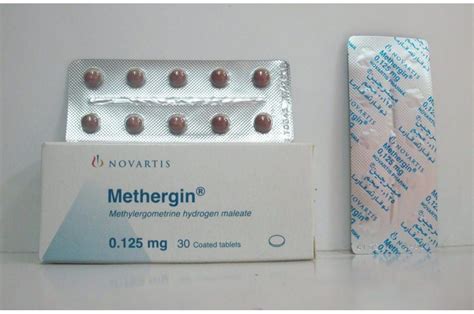 ميثرجين 0.125 مجم 30 قرص ميثرجين 0.125 مجم 30 قرص Methergin