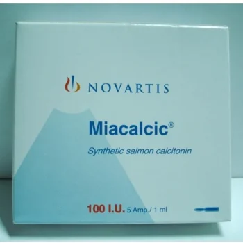 مياكالسيك 100 وحدة دولية 5 أمبولات Miacalcic