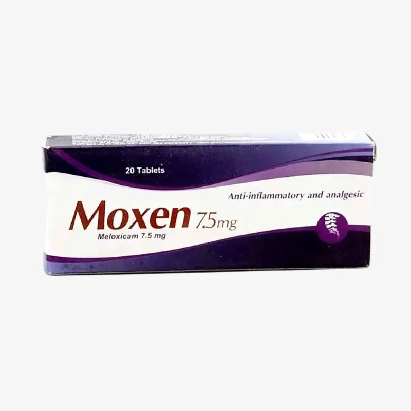 موكسن 7.5 مجم 20 قرص موكسن 7.5 مجم 20 قرص Moxen Meloxicam