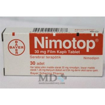 نيموتوب 30 مجم 30 قرص Nimotop Nimodipine مستورد
