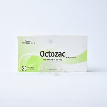 اكتوزاك 20 مجم 10 كبسولات Octozac Fluoxetine