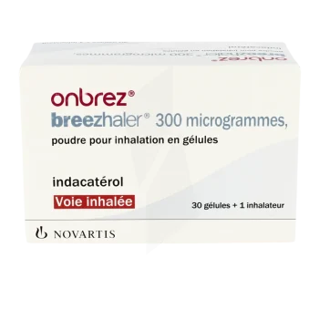أونبريز بريزهيلر 300 ميكروجرام 30 كبسولة مع جهاز استنشاق Onbrez Breezhaler في مصر