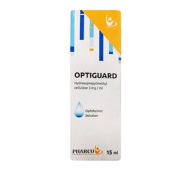 اوبتيجارد قطرة عين 15 مل Optiguard Hydroxypropyl Methylcellulose 3mg/ml