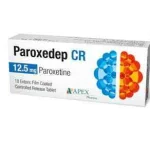 باروكسيديب سي ار 12.5 مجم 10 أقراص | Paroxedep CR Paroxetine 12.5 mg عبوة باروكسيديب سي ار 12.5 مجم باروكستين 10 أقراص ممتدة المفعول من أبكس فارما