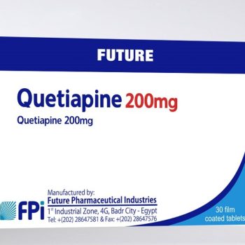 كويتيابين 200 مجم 30 قرص Quetiapine