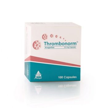 ثرومبونورم 0.5 مجم 100 كبسولة Thrombonorm Anagrelide Marcyrl