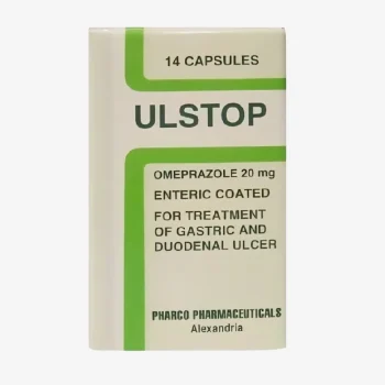 آل ستوب 20 مجم 14 كبسولة Ulstop Omeprazole