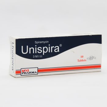 يونسبيرا 3 مليون وحدة 10 أقراص Unispira Spiramycin