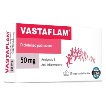 فاستافلام 50 مجم 20 قرص Vastaflam Diclofenac Potassium السعر في مصر