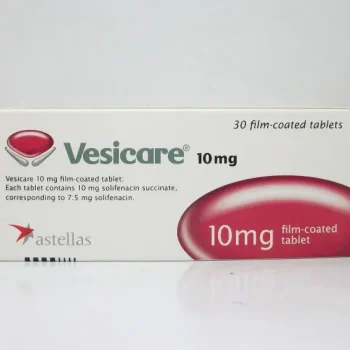 فيسيكير 10 مجم 30 قرص Vesicare Solifenacin Succinate