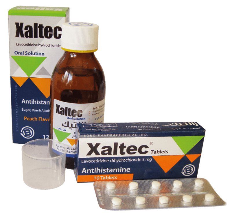 زالتيك 5 مجم زالتيك 5 مجم أقراص Xaltec Levocetirizine