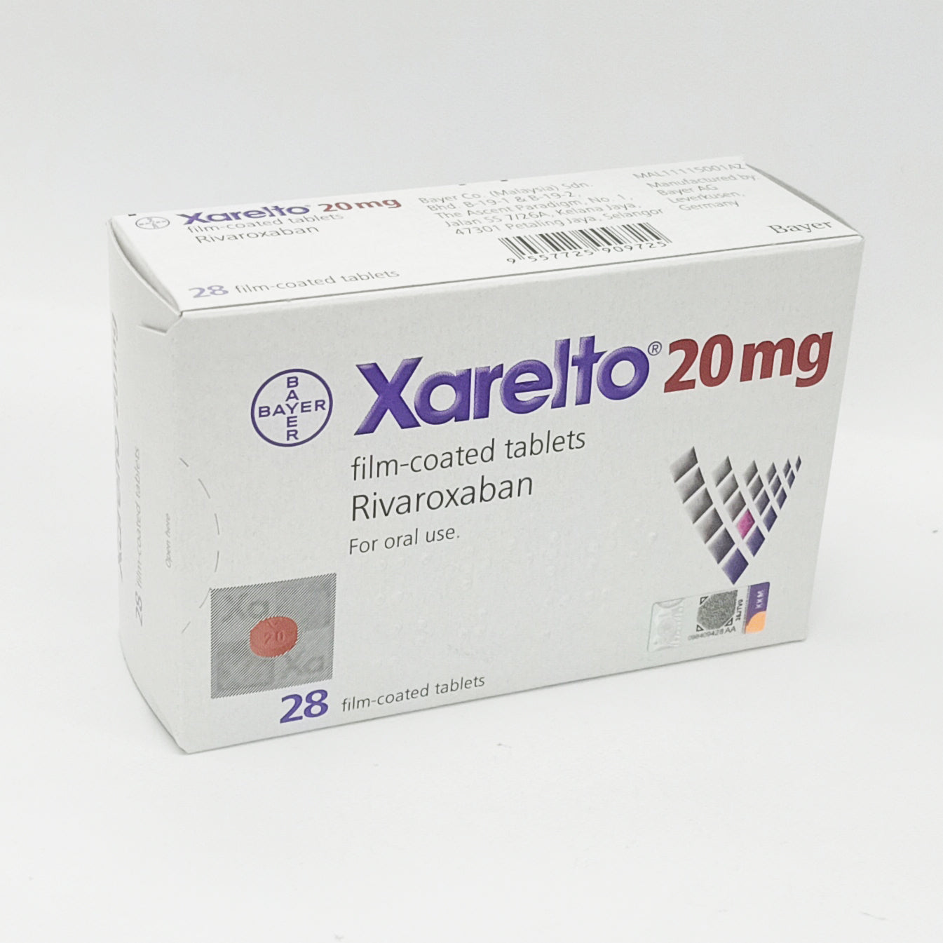 زارلتو 20 مجم 28 قرص | Xarelto السعر في مصر 2026 سعر زارلتو 20 مجم في مصر 2026 وشراء Xarelto 28 قرص