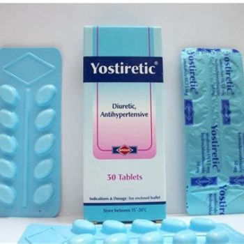 يوستيريتك 30 قرص Yostiretic Amiloride Hydrochlorothiazide Amoun