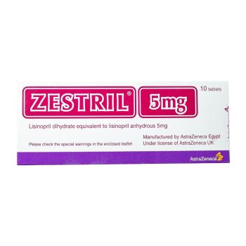 سعر زيستريل 5 مجم 10 أقراص Zestril 5 mg