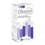 أوتوكورت نقط أذن 10 مل فلوميثازون بيفالات 0.02% وكليوكينول 1% | Otocort عبوة أوتوكورت نقط للأذن 10 مل فلوميثازون بيفالات 0.02% وكليوكينول 1% من هاي فارم