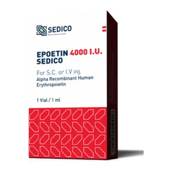 علبة إيبوتين 4000 وحدة دولية فيال 1 مل من سيديكو Epoetin