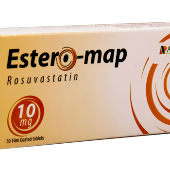استيروماب 10 مجم 30 قرص Estero-map Rosuvastatin