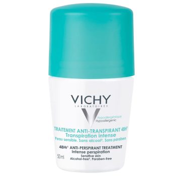 فيتشي مزيل عرق Intense 48 ساعة 50 مل Vichy Anti Perspirant Roll On