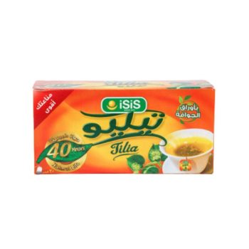 عبوة إيزيس تيليو Tilia شاي زهور الزيزفون 20 كيس