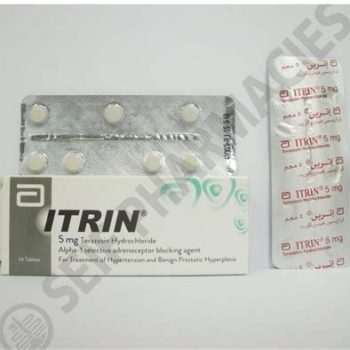 اترين Itrin 5 مجم 14 قرص Terazosin