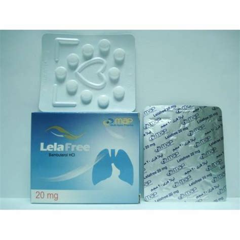 ليلافري 20 مجم 30 قرص Lelafree Bambuterol Multi Apex ليلافري 20 مجم 30 قرص Lelafree Bambuterol Multi Apex