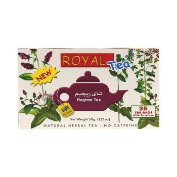 عبوة شاي رويال ريجيم Royal Regime الأصلية 25 كيس أعشاب